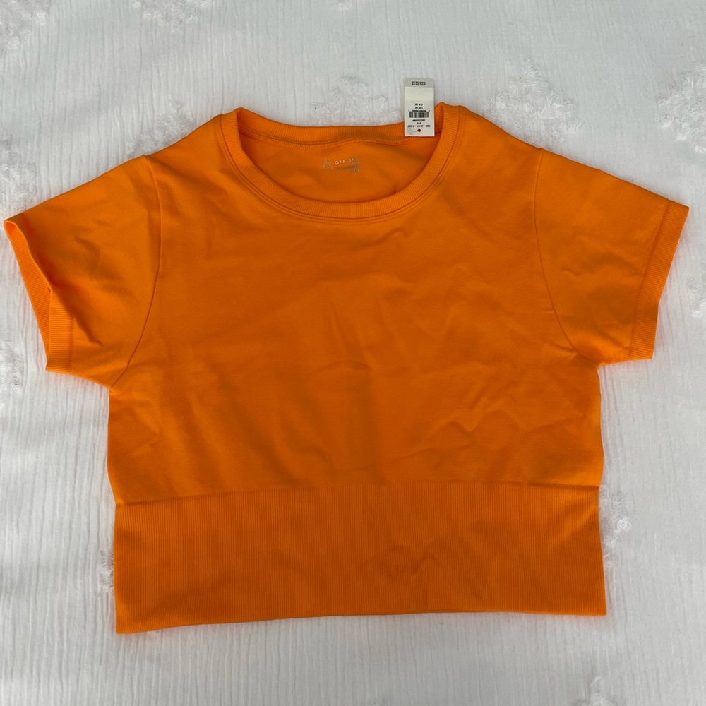aerie seamless workout top